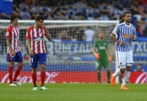 ""Atletico"" suffered a crushing defeat in San Sebastian (VIDEO)