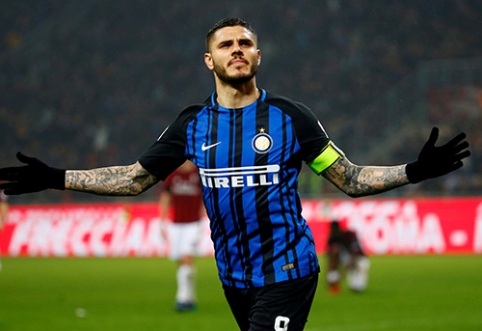 M. Icardi captured an unprecedented achievement from the times of Z. Ibrahimovic and Ronaldo