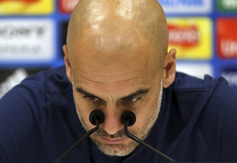 J.Guardiola: shame when such things happen in England