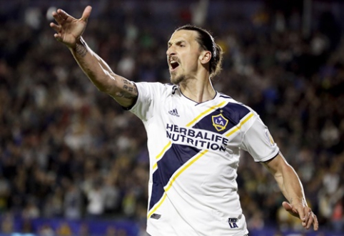 Z. Ibrahimović earns his first red card in MLS matches (VIDEO)