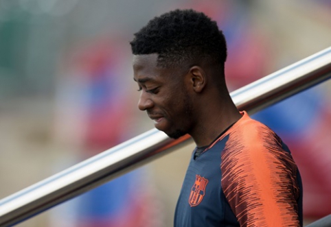 Press: "Barca" may have to say goodbye to O. Dembele