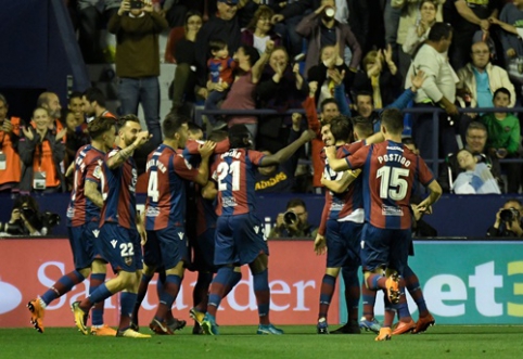 Sensation in Spain: Levante ends Barcelona's unbeaten streak by scoring five goals (VIDEO)