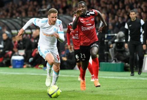 "Marseille" loses points after surrendering a two-goal advantage (VIDEO)