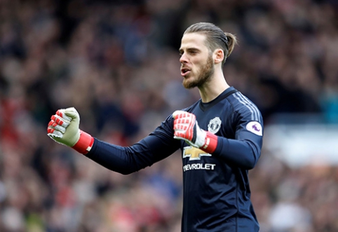 "Golden Glove" - "Man Utd" goalkeeper D.De Gea