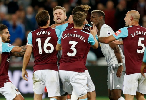 "West Ham" and "Man Utd" parted ways without goals (VIDEO)