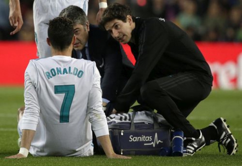 C. Ronaldo suffered an injury, Z. Zidane is not worried about the Champions League final.