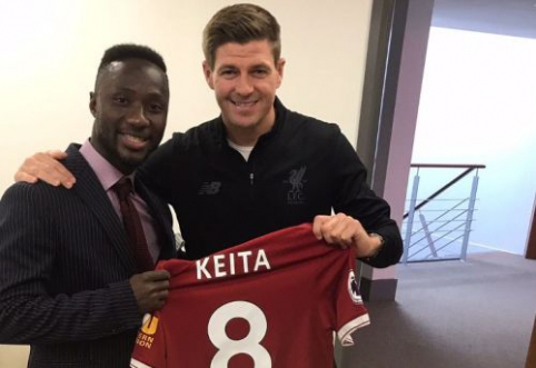 Officially presented and number taken by S. Gerrard N. Keita: this will be my motivation