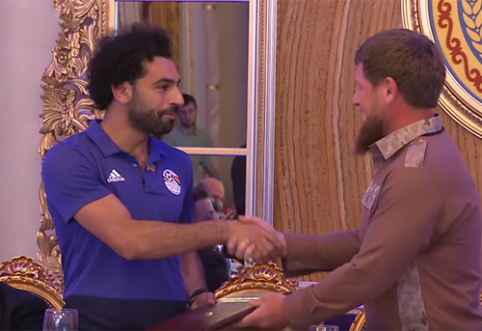 M.Salah became an honorary citizen of Chechnya (VIDEO)