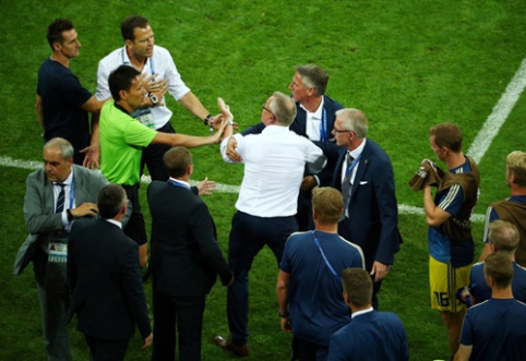 Swedish national team coach: Germans behaved dishonorably after a victorious goal (VIDEO)