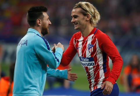 A. Griezmann changing his mind about his need in "Barca" without L. Messi