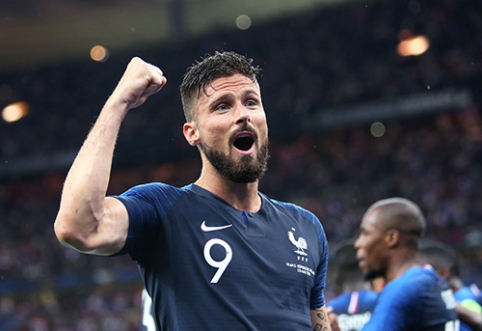 O.Giroud: I equalled myself with Z.Zidane and no one will take that away from me