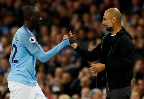 Y. Toure criticized P. Guardiola: he is not a football genius