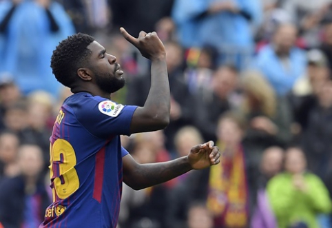 Official: "Barcelona" will sign a new contract with S. Umtiti