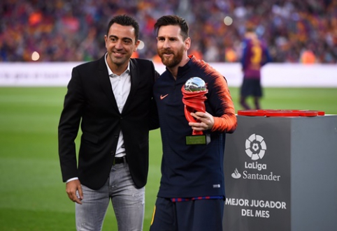 Xavi: If L. Messi played as a defensive midfielder, he would be the best in the world