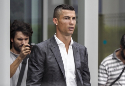 C. Ronaldo appeared at the first "Juventus" training session (VIDEO)