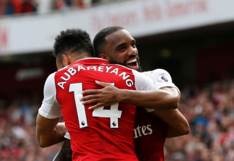 "A. Lacazette: I have never seen Aubameyang as a competitor"