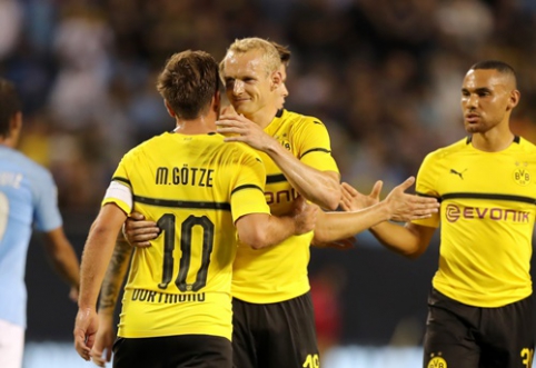 In Friendly Match - "Borussia" Victory Against English Champions (VIDEO)