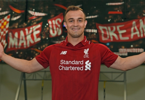 Official: "Liverpool" has acquired X. Shaqiri