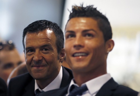 J. Mendes: "Juventus" will be the last club of C. Ronaldo