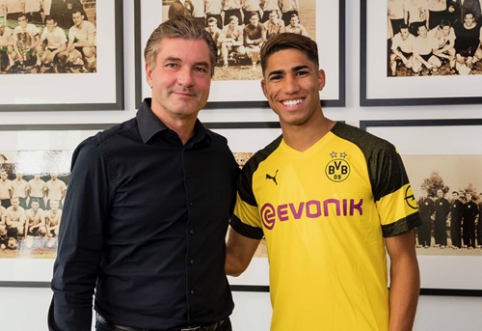 Official: "Real" talent A. Hakimi moves to Germany for two years