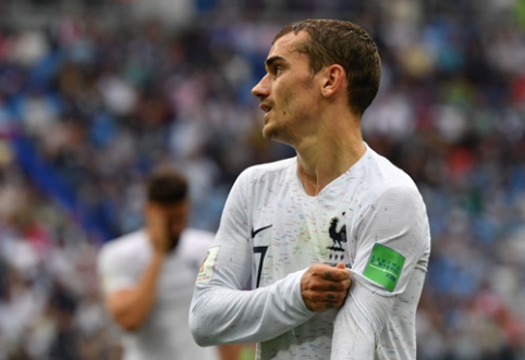 A. Griezmann showed respect to Uruguay, but L. Suarez didn't want to hear about it