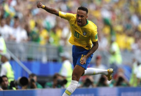 Brazil led by Neymar eliminated Mexicans and advanced to the quarterfinals