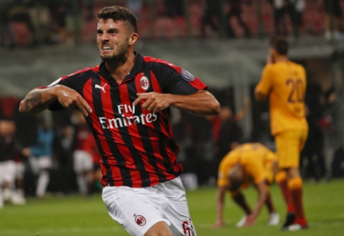 The first "Milan" points: P. Cutrone's goal in the 95th minute gave victory against "Roma"