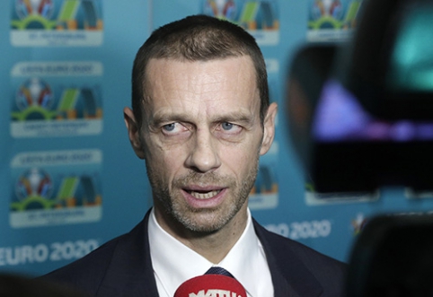 A.Čeferinas speaks about the use of VAR in UEFA tournaments