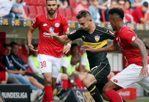 "Mainz" struggles to victory against "Stuttgart"