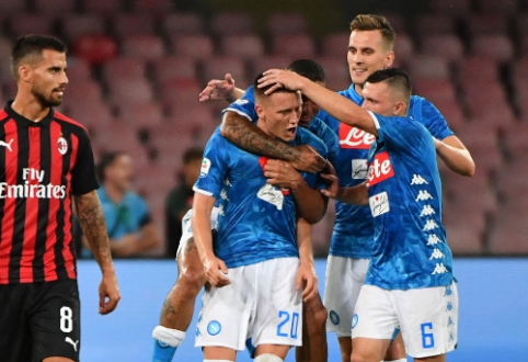 "Napoli" overcomes a two-goal deficit against "Milan"