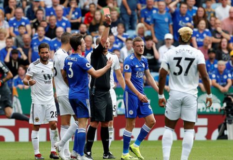 "Leicester City" will not appeal J. Vardy's red card (VIDEO)