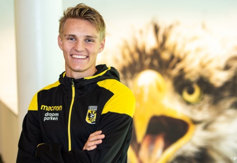 Official: M. Odegaard leaves for the Netherlands for the season