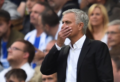 After the match, clouds of dust received by J. Mourinho were questioned by a reporter (VIDEO)