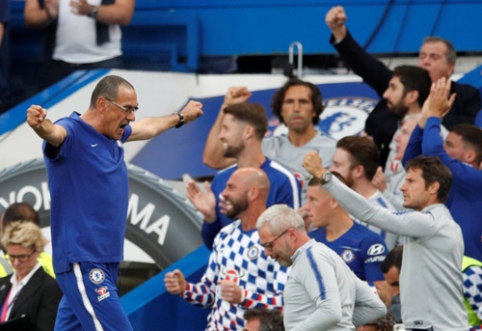 At the end of the first half, M. Sarri wanted to smoke: it was a wonderful derby.