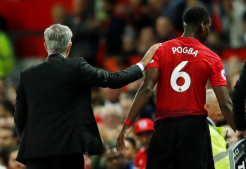 J. Mourinho: I never had any problems with P. Pogba