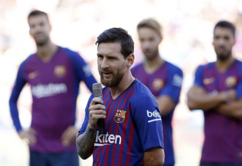 L. Messi: we will do everything possible to bring the Champions League trophy back to "Camp Nou"