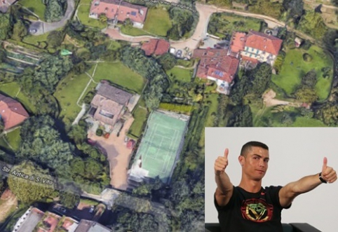 POP: New C. Ronaldo's homes in Turin - with secret exit and 8 bedrooms (PHOTO)