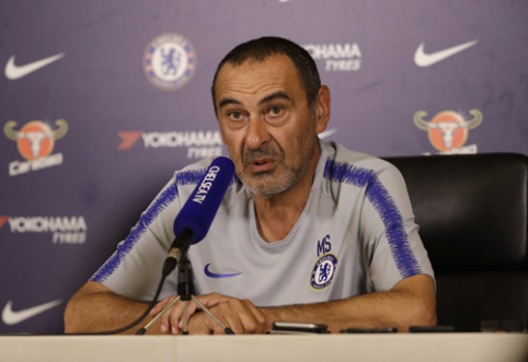 M. Sarri before the upcoming match with P. Guardiola: he is the best coach in the world.