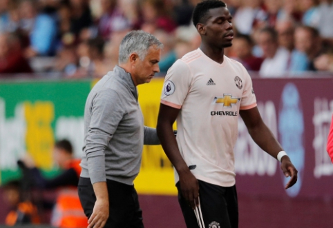 Critiqued J. Mourinho declared war on P. Pogba