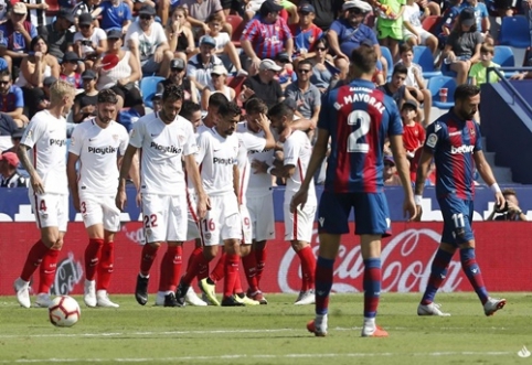 In Spain - a duel of eight goals ending in a crushing victory for "Sevilla"