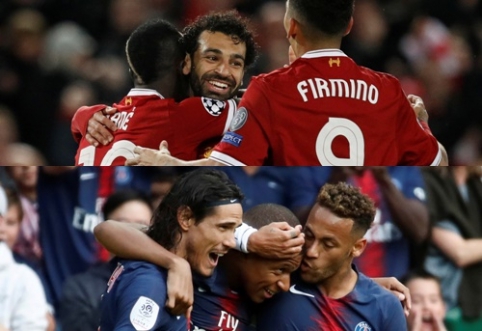 PSG and "Liverpool" attack: how many goals have both trios scored?