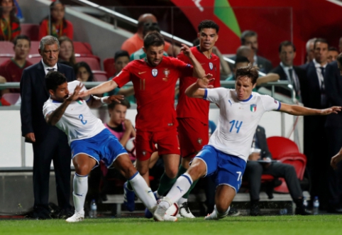 Italians lost to Portuguese, Swedes completely collapsed at the end of the match.