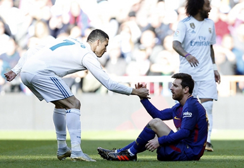 L. Messi: "Real Madrid weakened without C. Ronaldo"