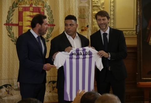 Official: Ronaldo takes control of "Real Valladolid" into his own hands