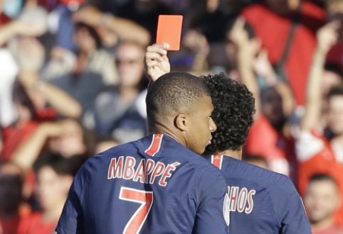 K. Mbappe earned a red card: I would do it again