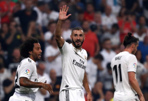 K. Benzema once again played a big part in Real's victory, Celta punished Atletico