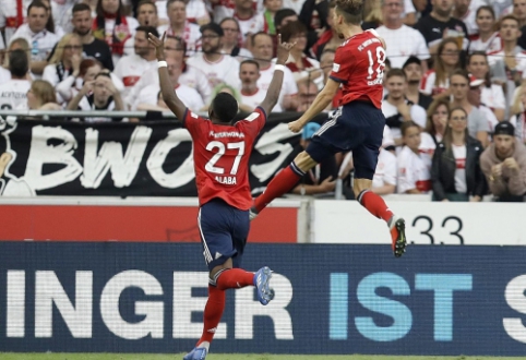 L. Goretzka's first goal helped Bayern deal with Stuttgart