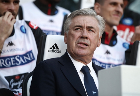 C. Ancelotti criticized the referee's decision to show a red card.