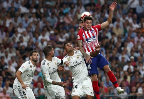 In the intense Madrid derby - a goalless draw