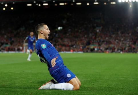 Hazard in great shape this season: "It was one of the most beautiful goals I've scored"